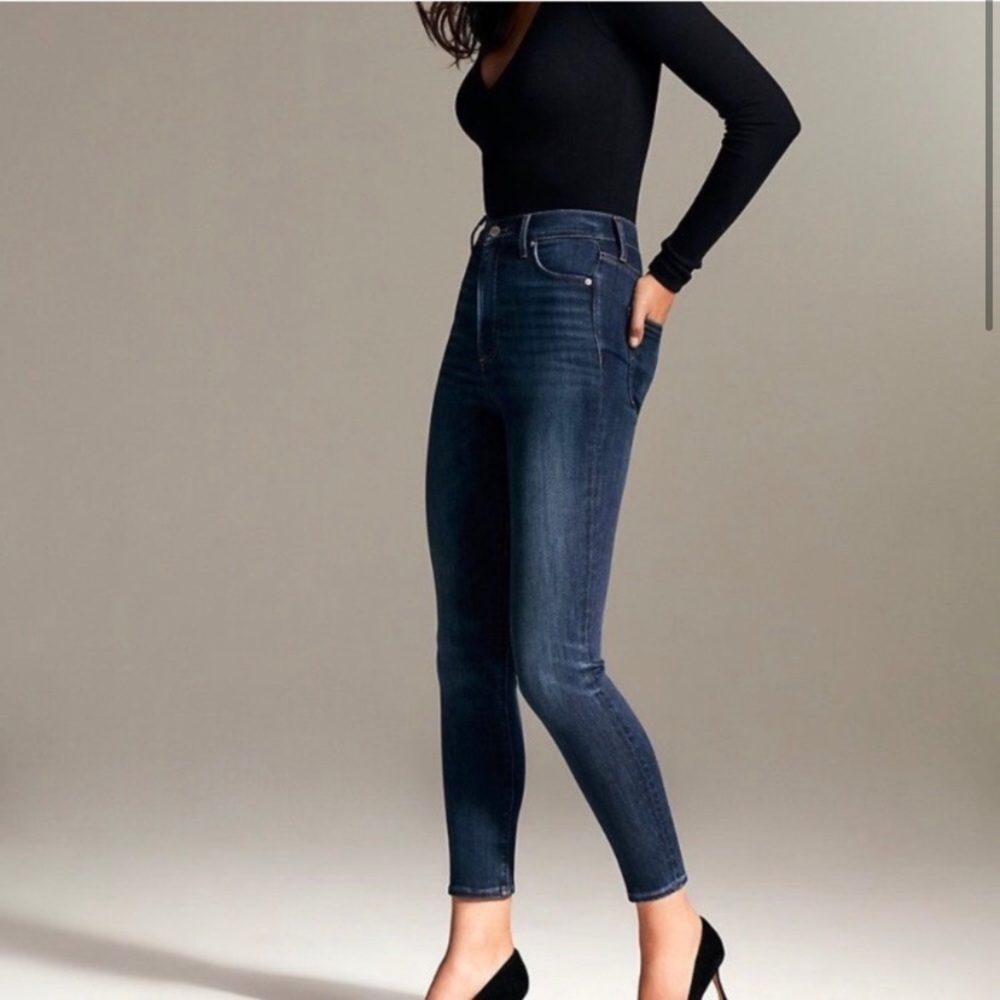 denim forum Lola high rise skinny jeans NWT